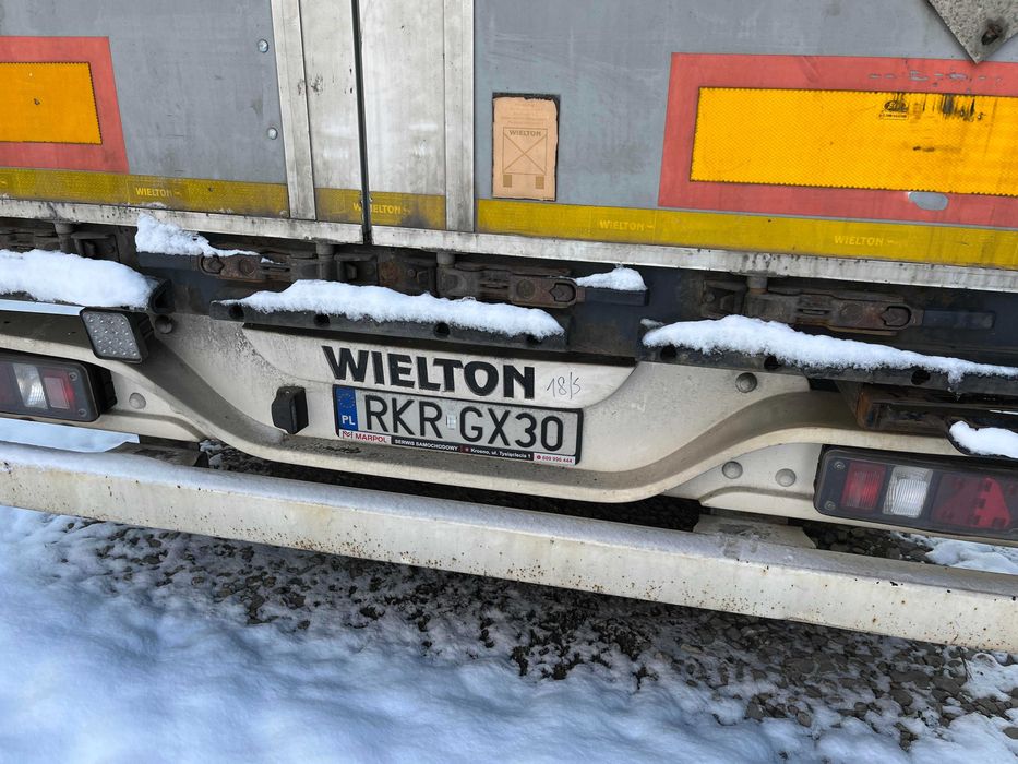 Naczepa samochodowa WIELTON NS-3, RKR GX30 - syndyk ogłasza przetarg