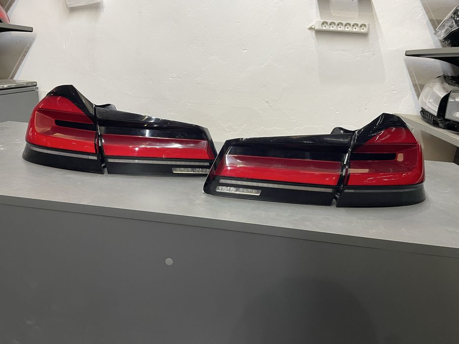 Оригінал стопи bmw g30 5 series рест lci фонарі європа жовті