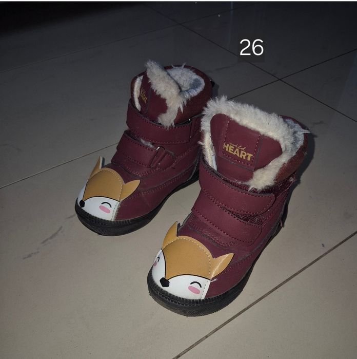 Kozaki trzewiki zimowe 26