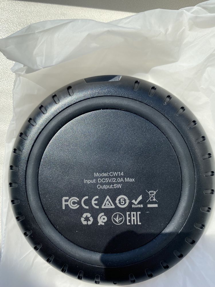 Беспроводная зарядка  Hoco CW14 Black