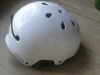 Kask dla dzieci biały50-54 ,cm