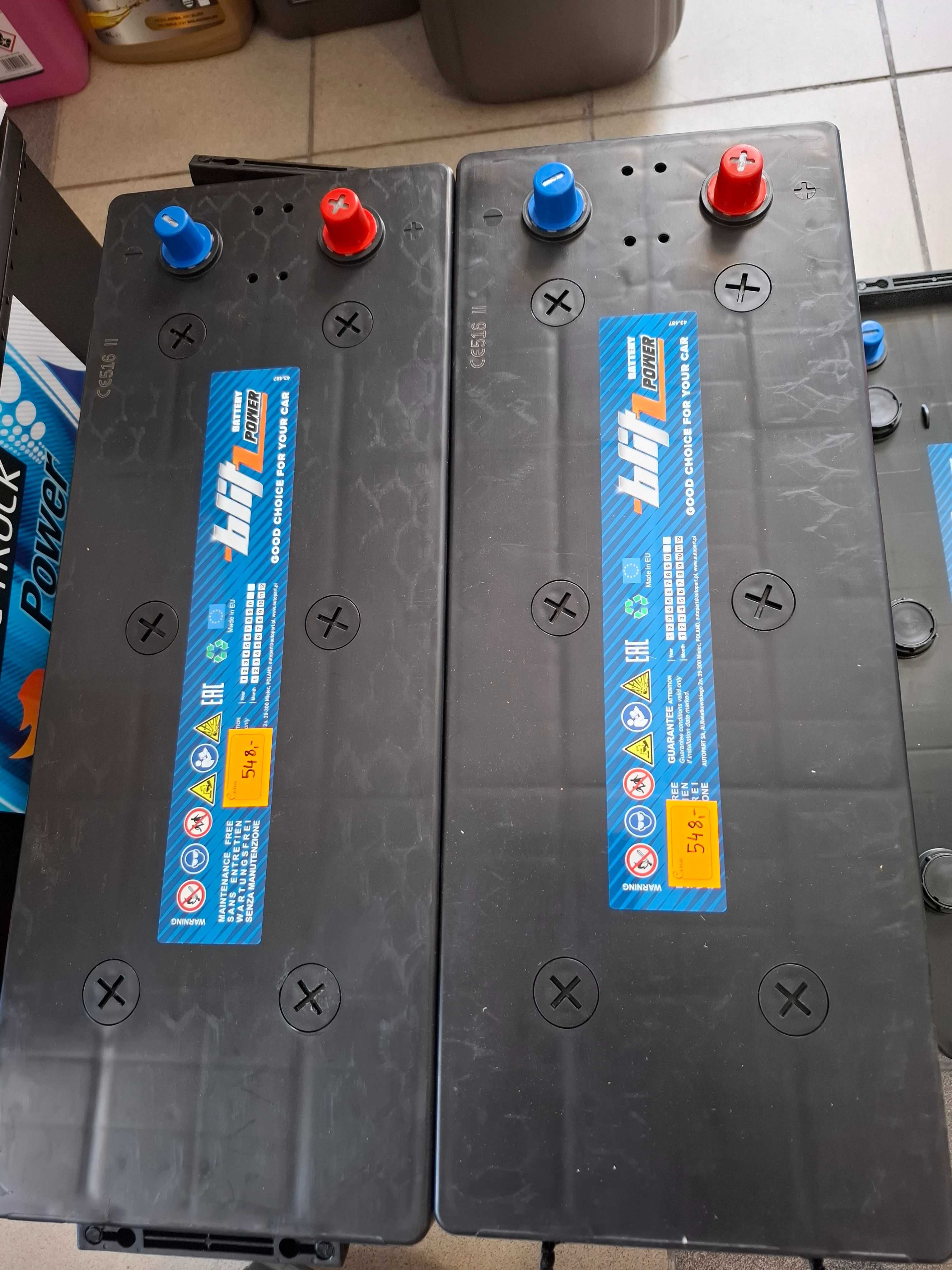 Akumulator BLITZ 140Ah 900A EN lewy plus 603x275x233 145Ah