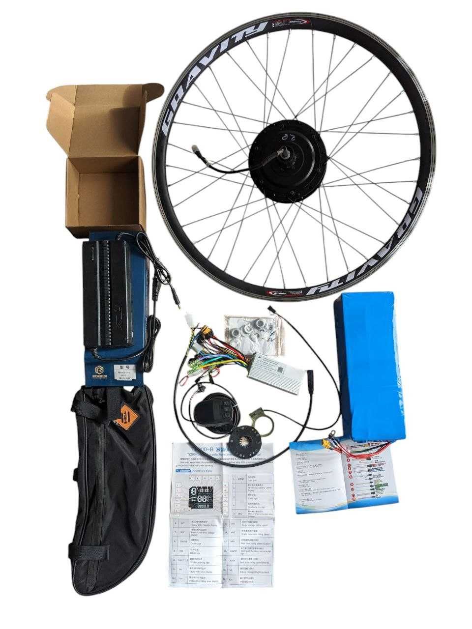 Повний набір для електровелосипеда 500w 48v 15ah Bafang
