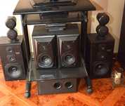 colunas de som technics
