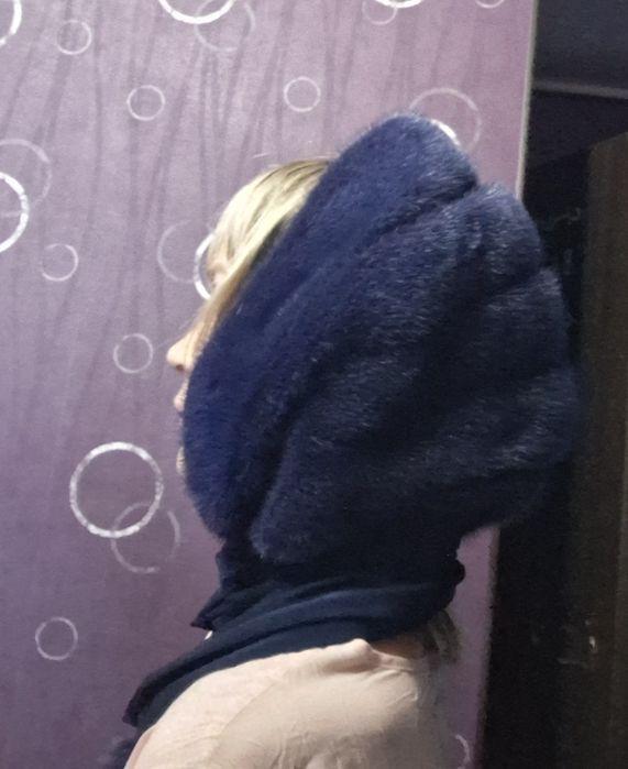 Норковый капор из цельной норки