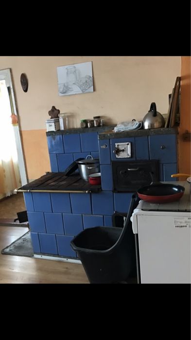 Piec kaflowy kuchnia