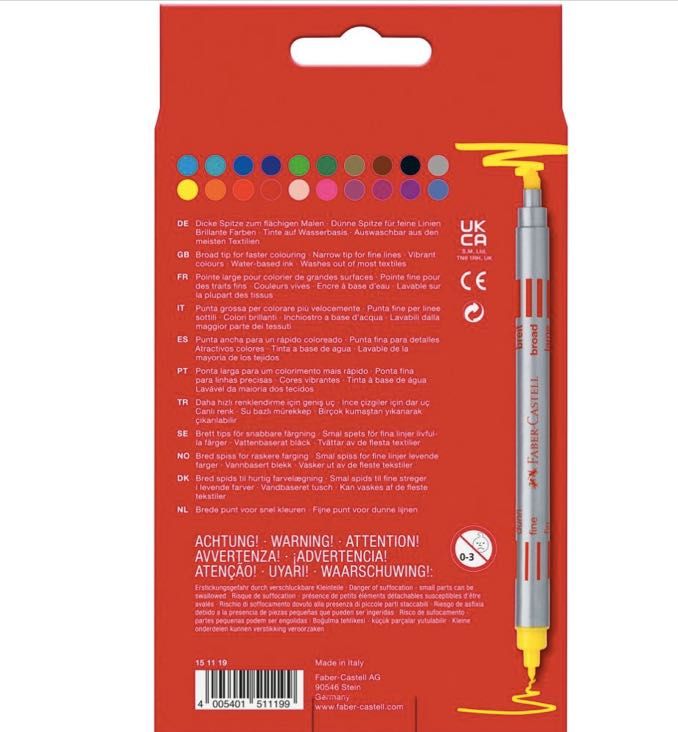 Flamastry Faber-Castell 20 szt.