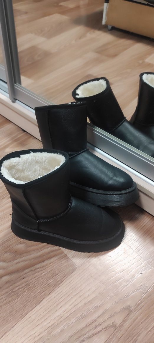 Зимние ботинки-сапоги
