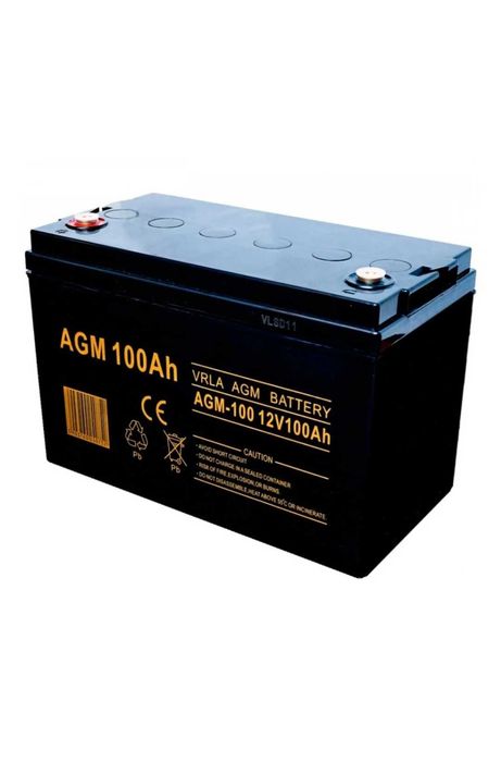 AGM Qoltec Rechargeable  Battery 53038; 12V/100Ah. Гарантія