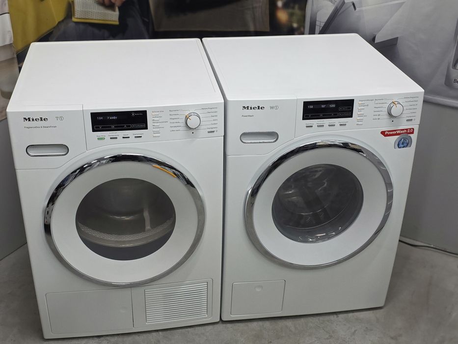 Комплект пральна машина Miele сушильна машина Miele функції Плям Пар