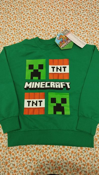 Bluza chłopięca Minecraft 134 Sinsay