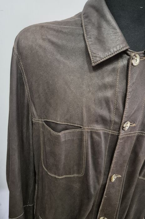 LATINI roz. 56 XL Handmade in Italy skóra naturalna premium