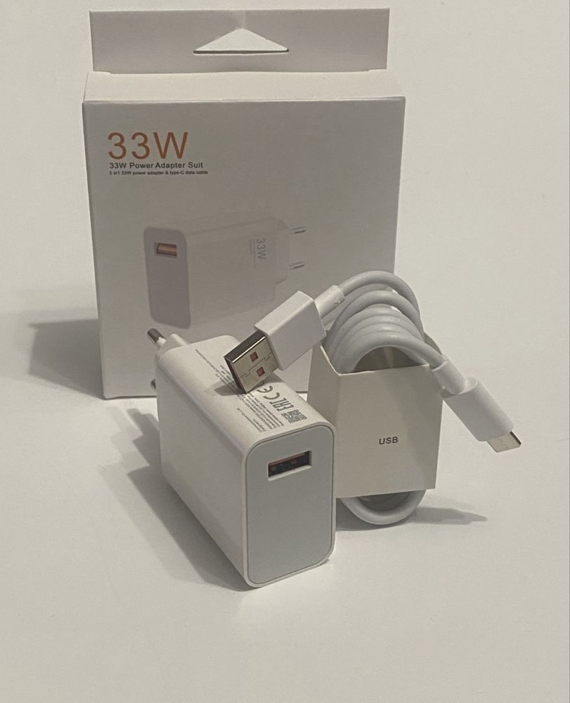 Зарядное Устройство 33W Xiaomi / Poco / Redmi / TURBO Charge