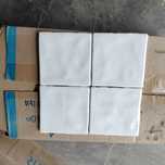 Cerâmico parede RECER Ritmo branco