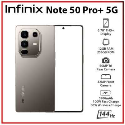 Новый Infinix Note 50 Pro+ 5G 12/256GB! Гарантия!