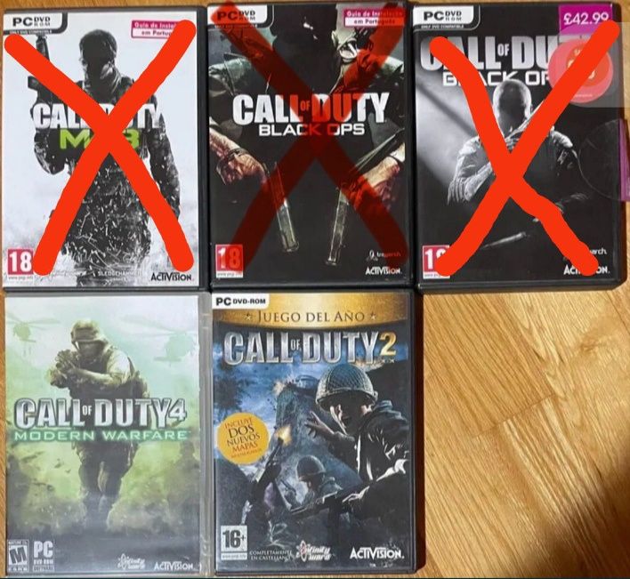 2 Jogos para PC - Call of Duty