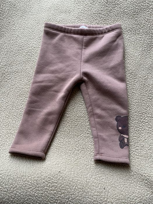 Ocieplane legginsy 80 cm