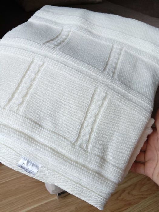 Дитячий плед,  детский вязаный плед, дитяче покривало, дитяче одіяло,