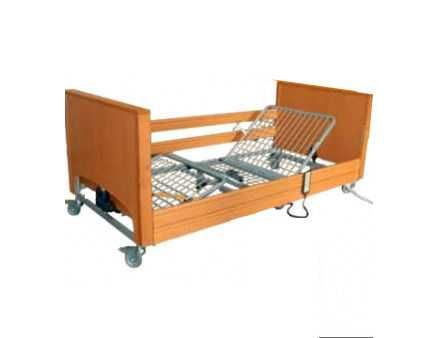 Łóżko rehabilitacyjne, ortopedyczne z barierkami model Elbur PB 337LOW