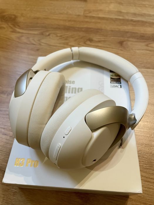 Słuchawki bezprzewodowe QCY H3 Pro ANC Nauszne Bluetooth 5.4 białe