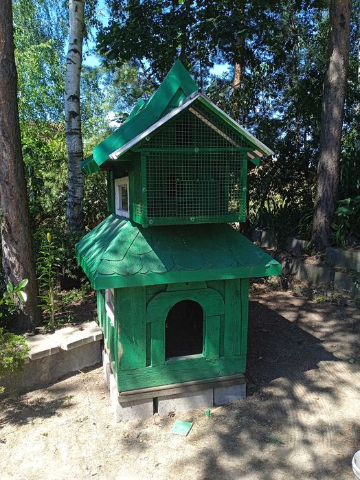 Buda dla psa z Gołębnikiem