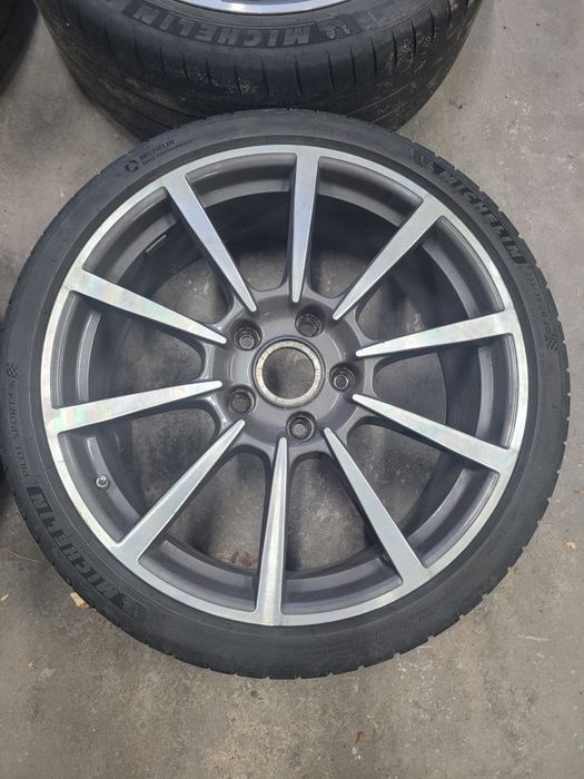 Диски Porsche Cayman S R20 5x130 Michelin Pilot Sport 4s
