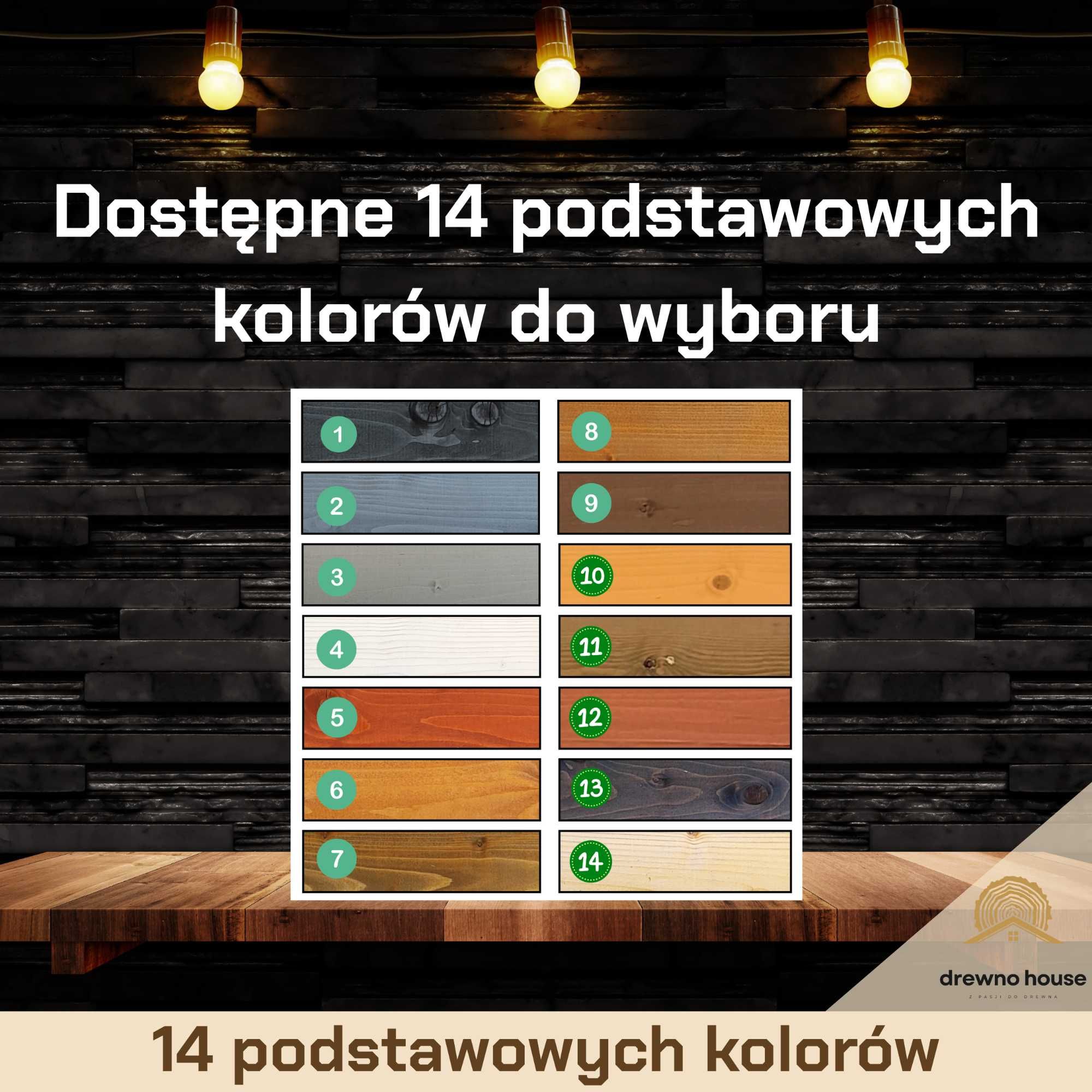 Malowanie drewna impregnacja listw podbitka deska konstrukcja boazeria