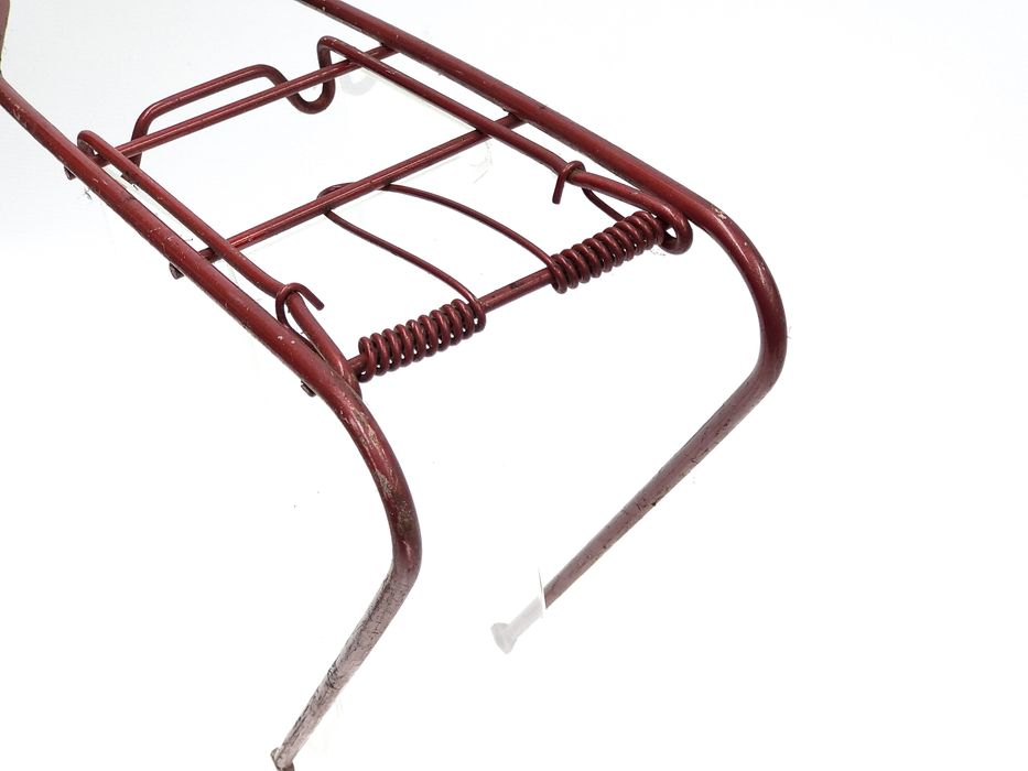 NOWY Bagażnik ZZR FSM Romet Flaming Karat 20 cali bordowy czerwony