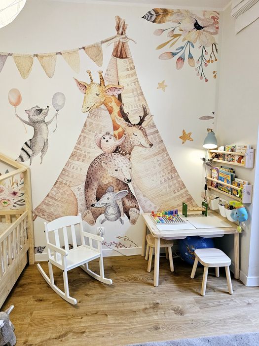 sprzedam stolik dziecięcy ikea FLISAT z krzesłami