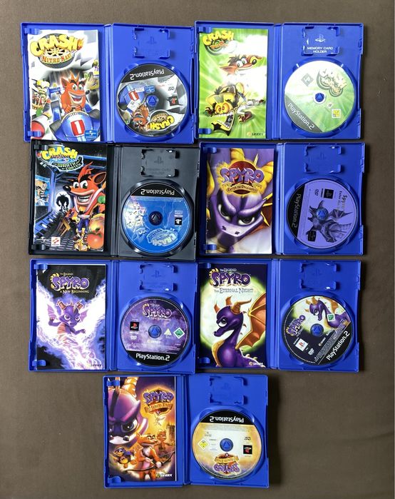 Crash Bandicoot & Spyro Playstation / McDonald’s Collection
