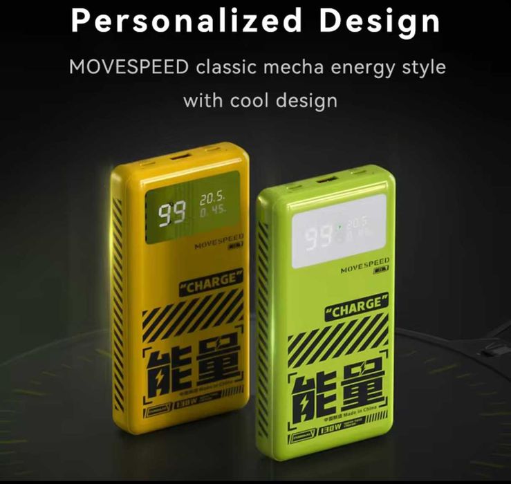 145W PD 25000mAh (MOVESPEED) Energy Planet Power Bank.