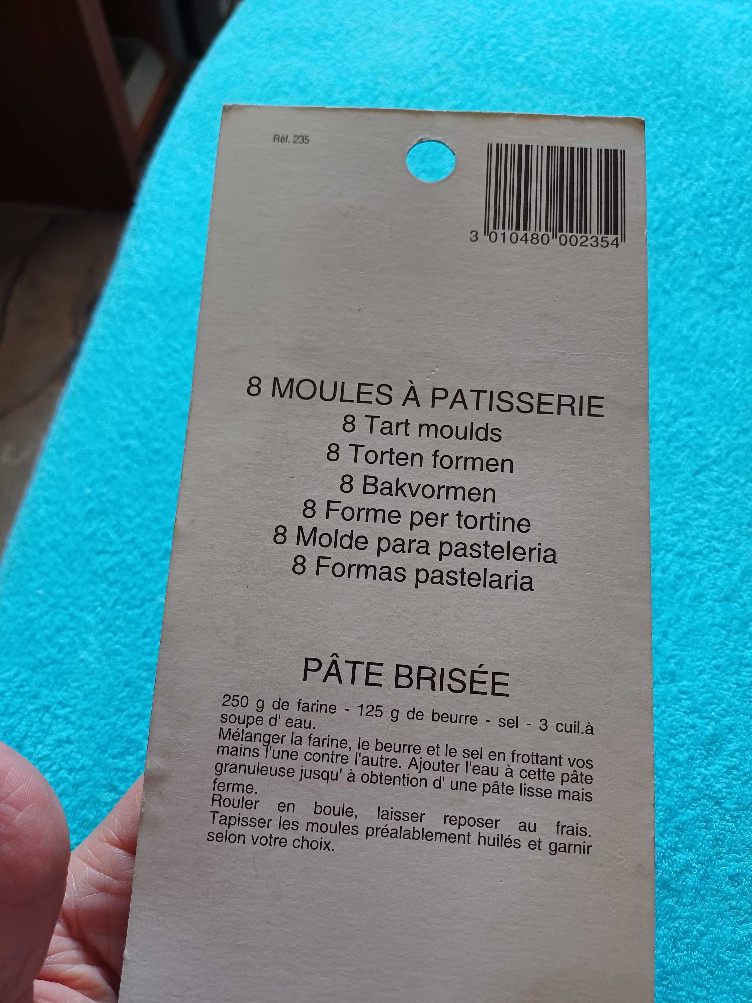 8 foremek do tartoletek Cuisimod