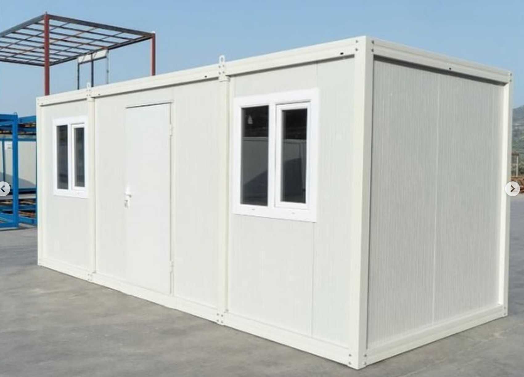 Kontener pawilon biurowy handlowy gastronomiczny stacjonarny 6x2,4 m