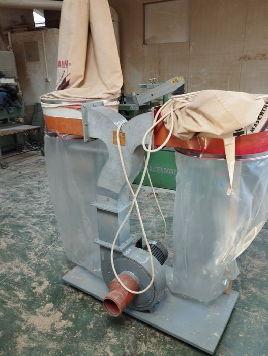 Holzmann odciąg trocin workowy cyklon