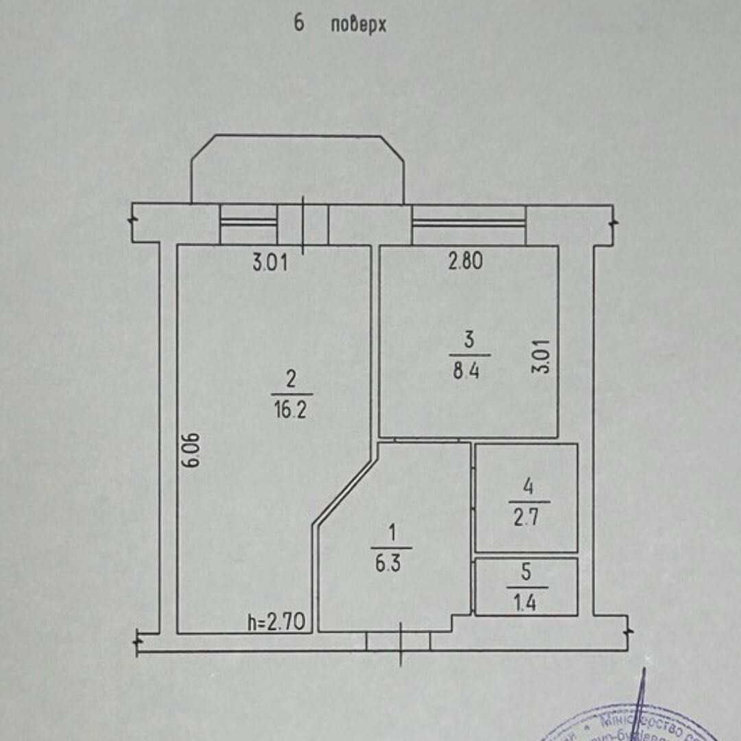 ПРОДАЖ 1-кімн. квартири в зданій новобудові, ЖК Парковий  497291