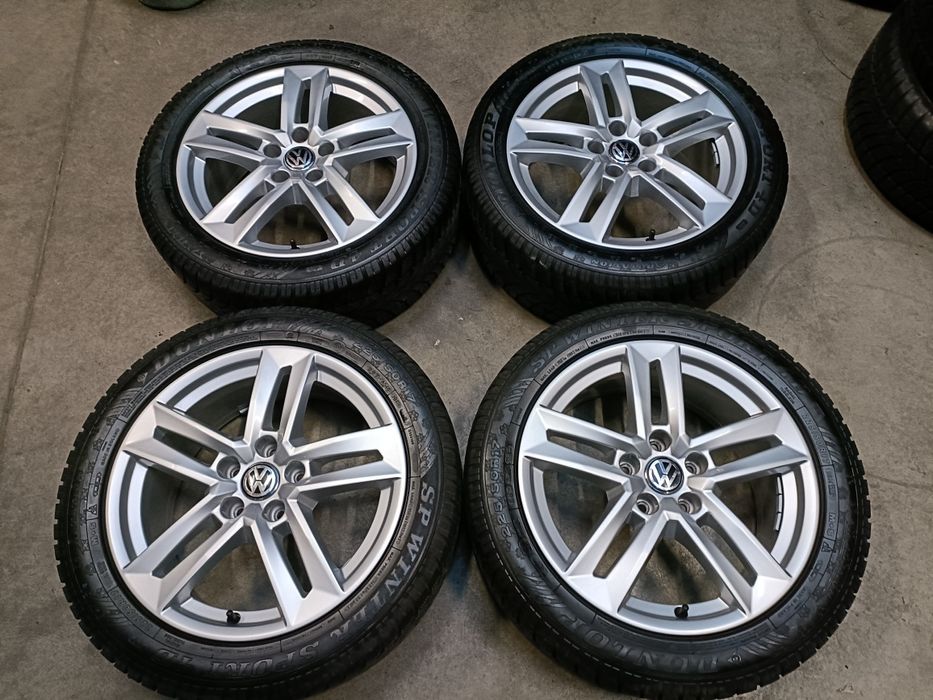 Kola zimowe Alufelgi VW 17 cali 5x112 Passat Touran CC, Skoda Superb