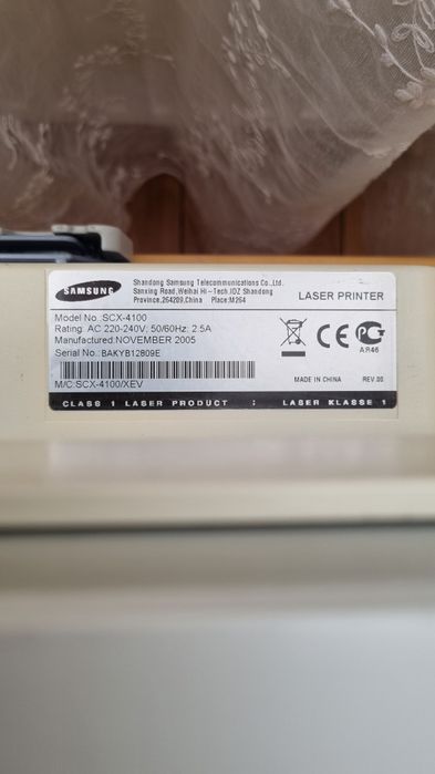 Samsung SCX 4100 Сканер Принтер лазерний Ксерокс МФУ