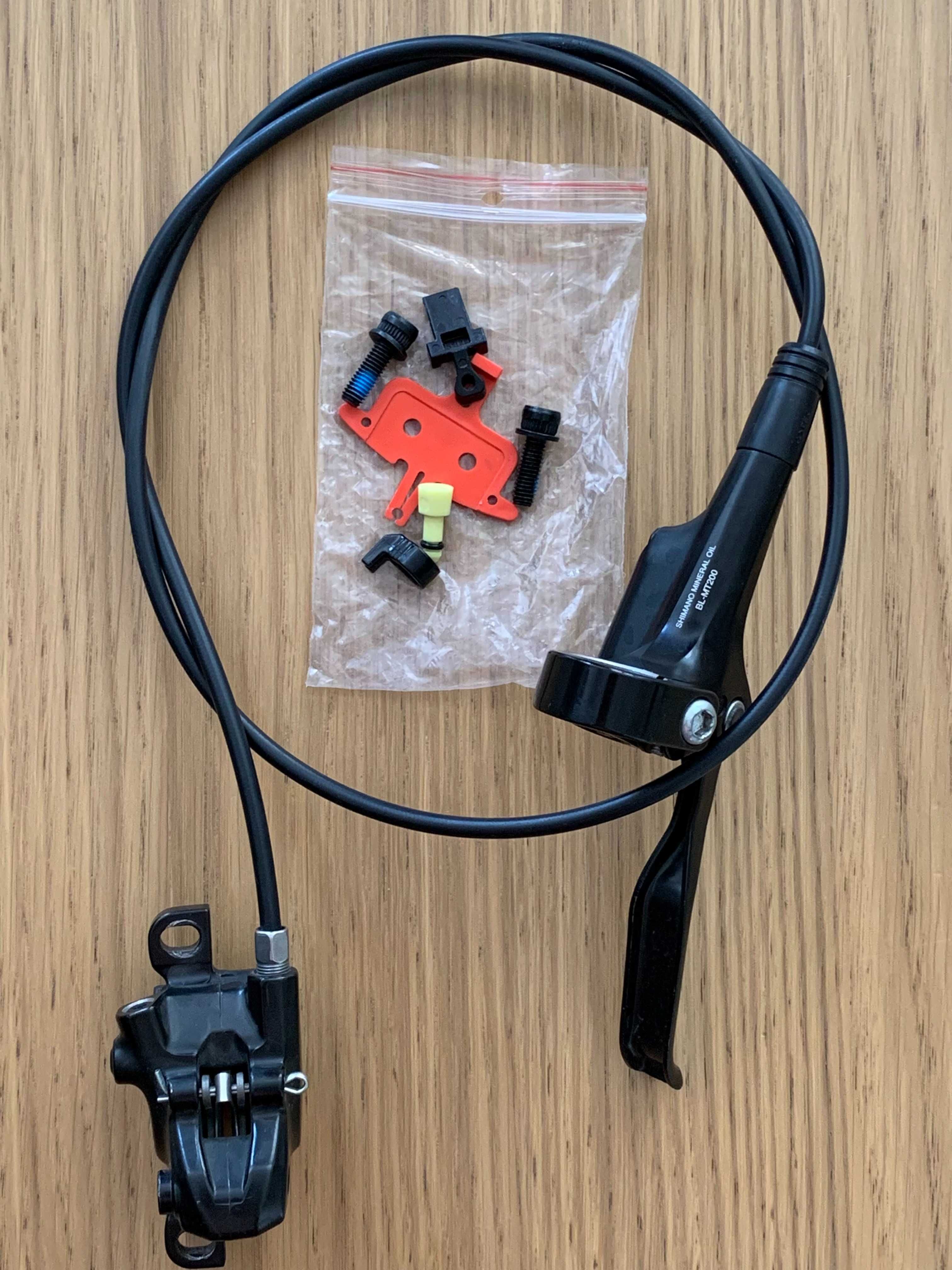 Hamulec tarczowy SHIMANO Altus BL-MT200 / BR-MT200 przód