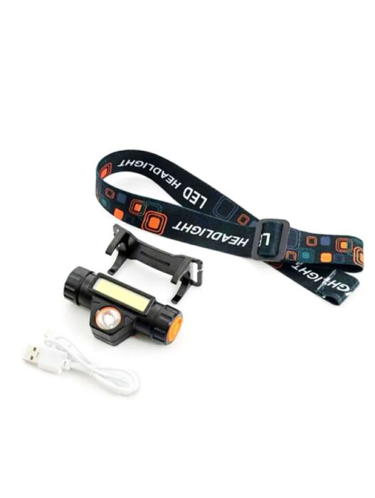 Latarka czołowa 4w1 wielofunkcyjna+magnes