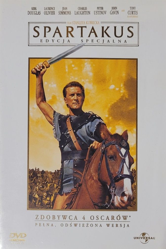"Spartakus" film DVD