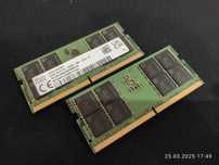 Пам'ять SK Hynix 32/64 GB DDR5 5600 Laptop SODIMM RAM 2Rx8 PC5-5600B
