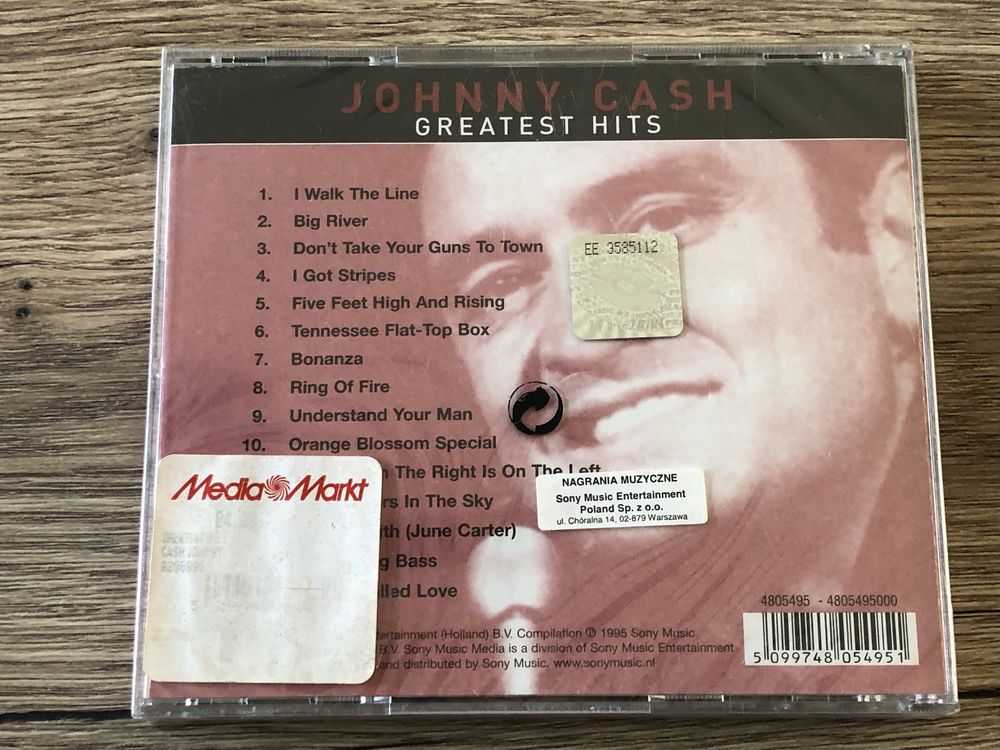 Zestaw dwóch albumów muzycznych CD Johnny Cash