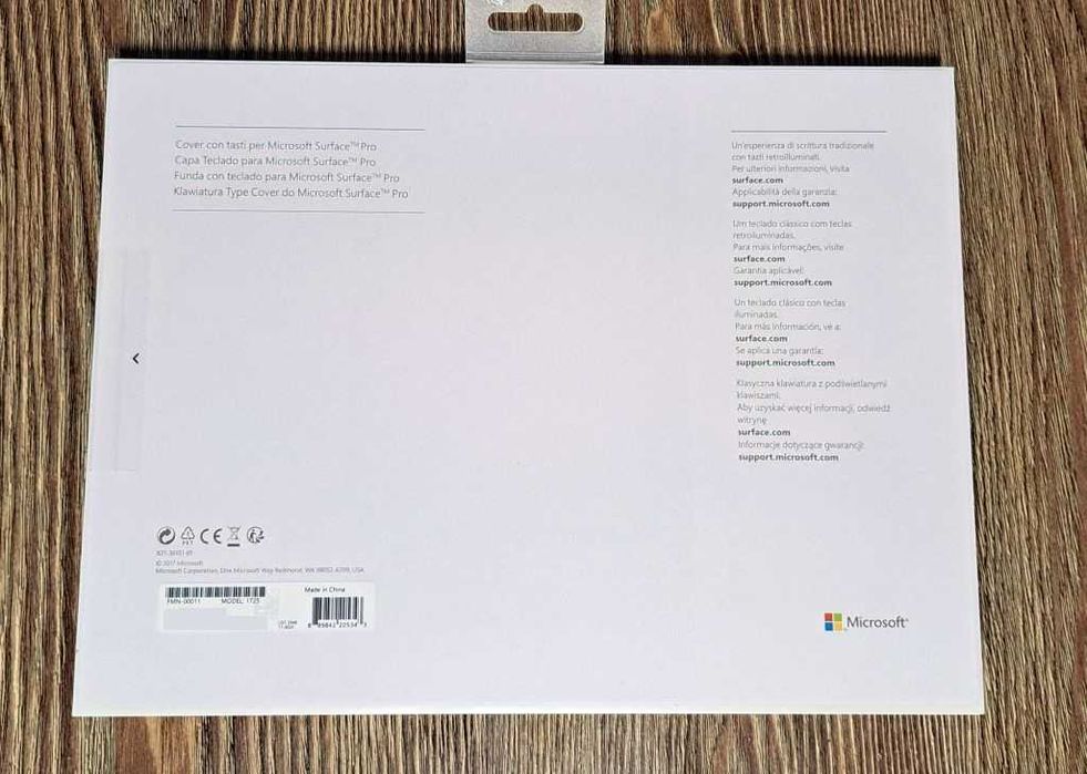 Teclado Surface Pro PT-PT novo