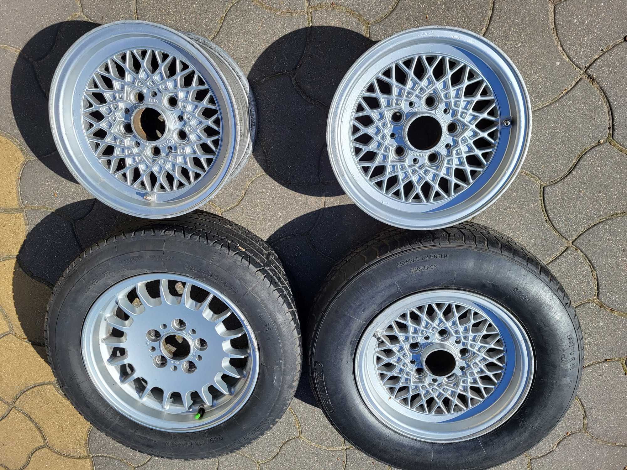 BMW koła felgi 14 5x120 BBS MAHLE, słoneczka et22 e28 e21 e23 e12 e34