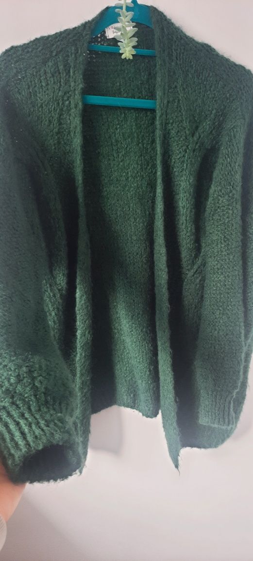 Kardigan sweter wełniany moher r S/ M 36 /38 Lolaliza