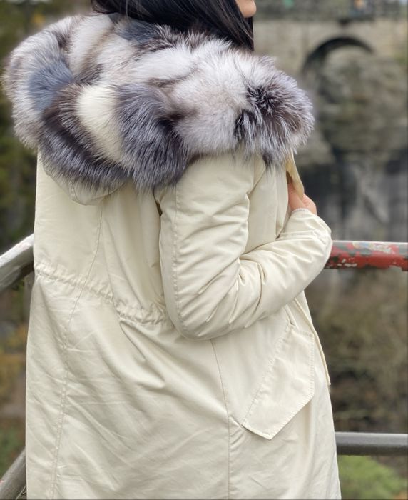 Жіночі парки з натурального хутра