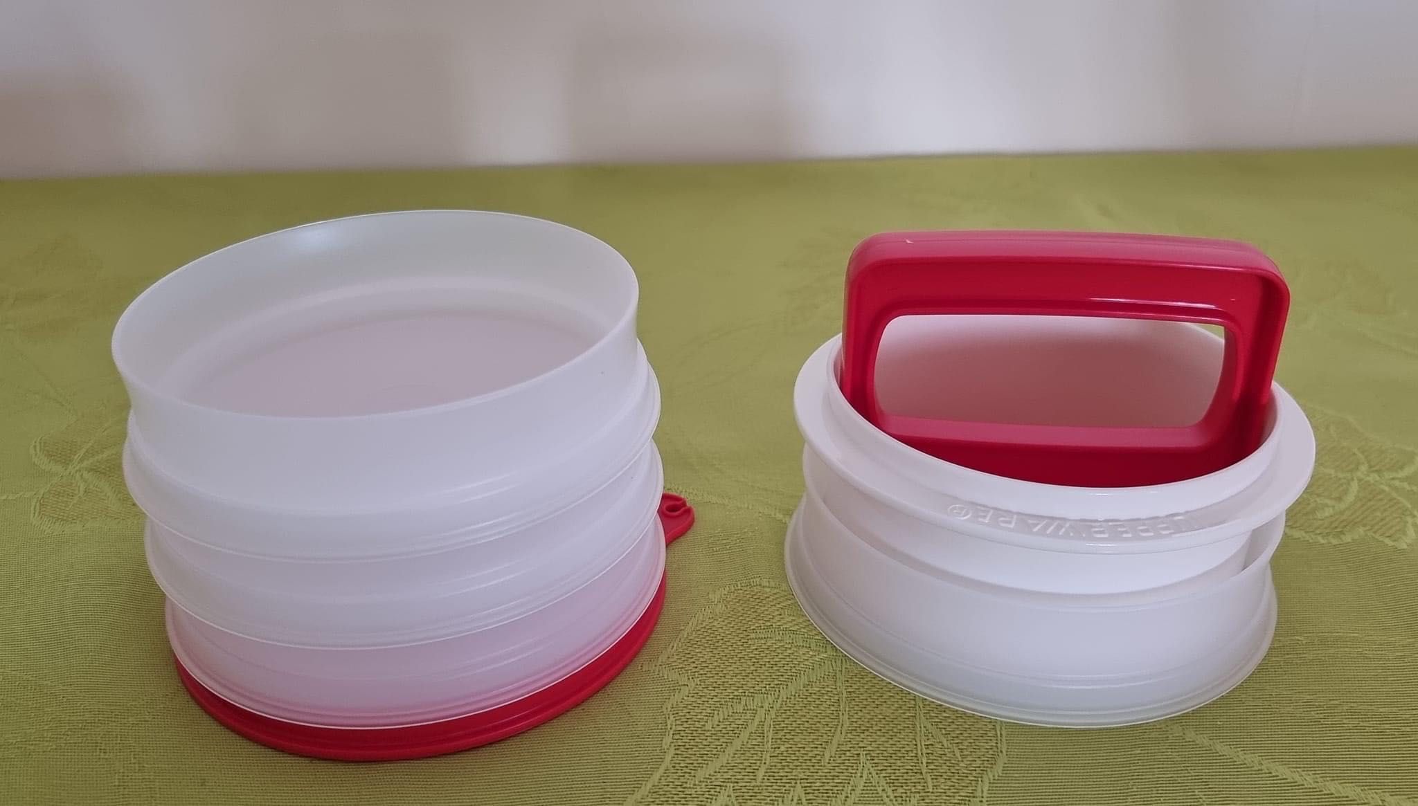 Kit hambúrguer Tupperware