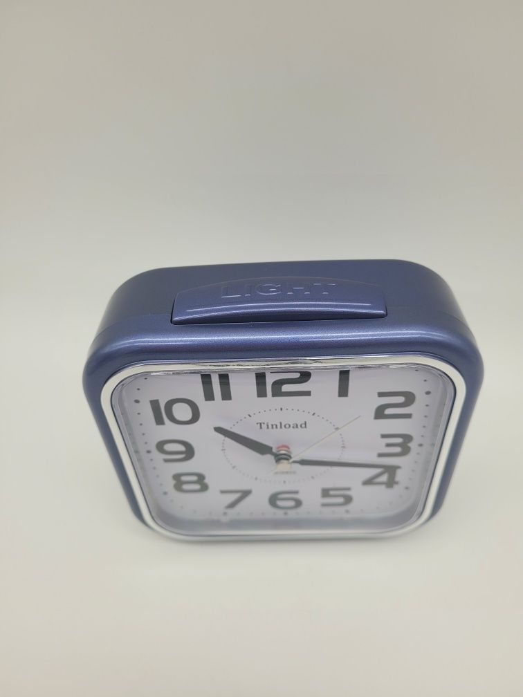 Zegarek Tinload Analogowy 14cm Niebieski Budzik