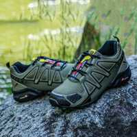 Кросівки трекінгові чоловічі gore tex Salomon speedcross 4