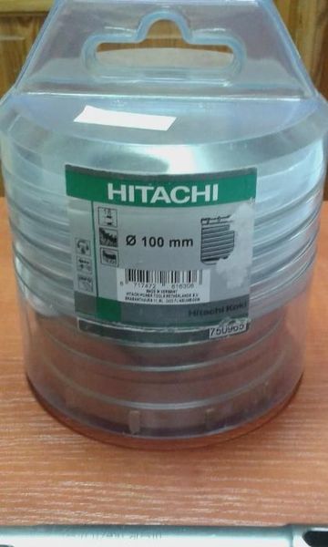 HITACHI koronka wiertarska 100mm otwornica węgliki spiekane PROFI